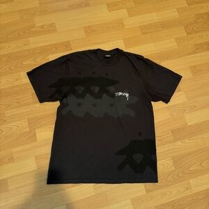 Stussy surf tee black Sz M